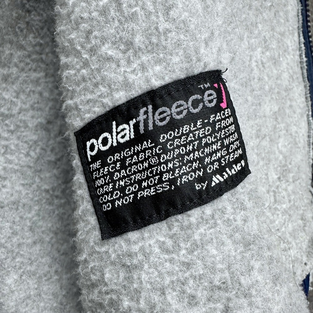Vintage‎ Penfield Full Zip Polar Fleece Jacket Men's L Gray Made in USA - Picture 14 of 15
